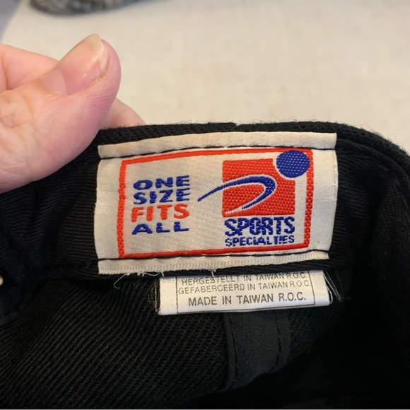 Vintage Grambling State University Tigers Football Black Snapback Cap Hat - Picture 5 of 6